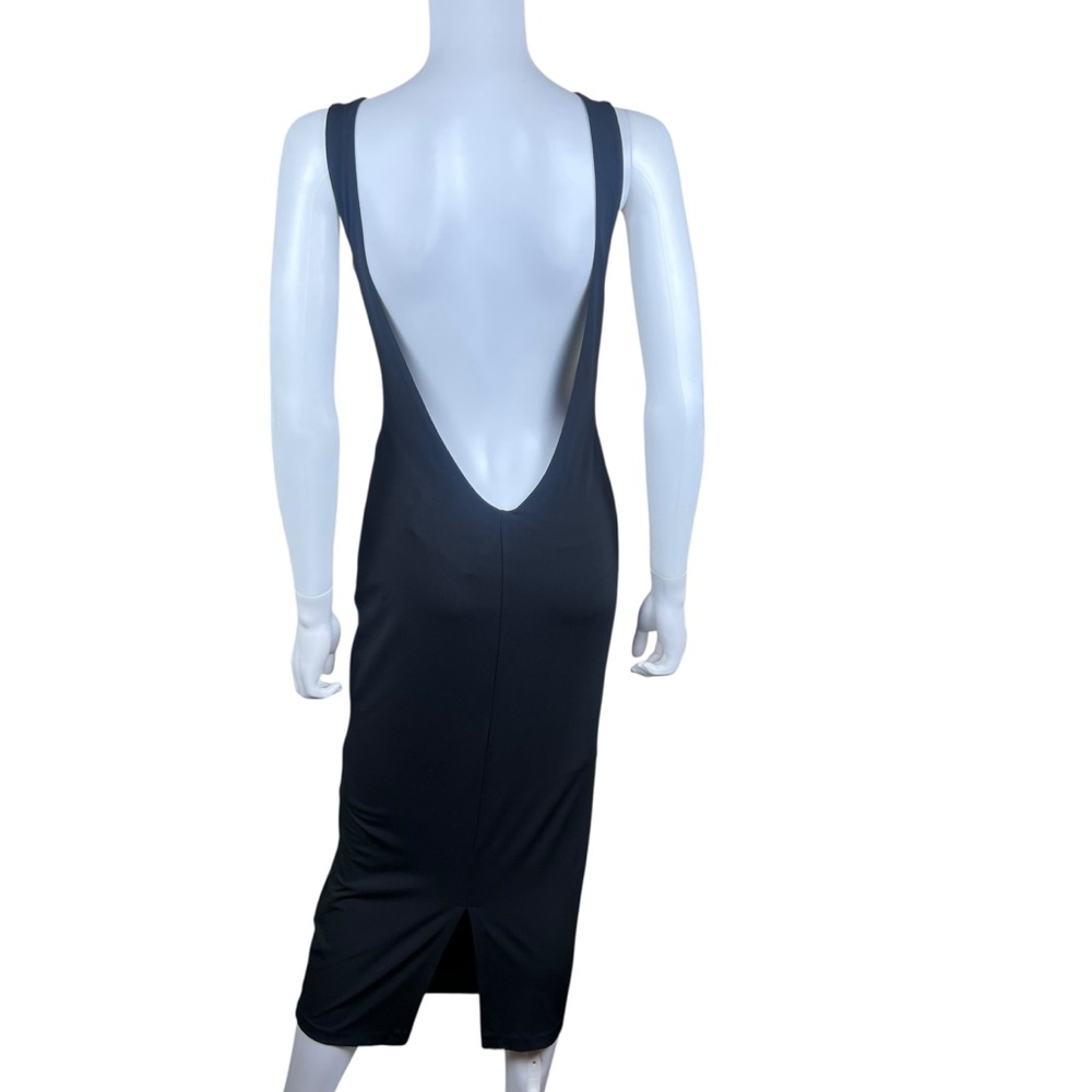 VIVI VICI Sharon Midi Black Cocktail Dress - Picture 8 of 15